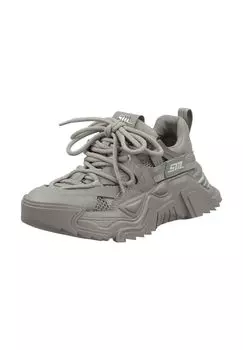 Кроссовки из искусственной кожи/текстиля STEVE MADDEN, серый