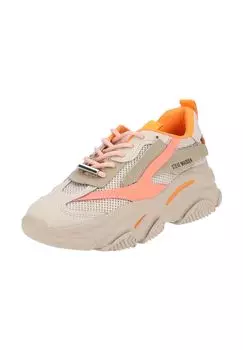 Кроссовки из искусственной кожи/текстиля STEVE MADDEN, цвет Grau/Orange