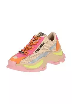 Кроссовки из искусственной кожи/текстиля STEVE MADDEN, цвет Beige Orange