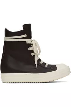 Кроссовки из козьей кожи Hollywood Rick Owens, мультиколор