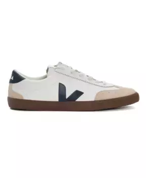 Кроссовки из кожи Bark в морском стиле Veja, бежевый