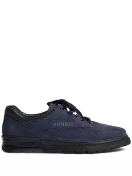 Кроссовки из кожи FURSAC, синий