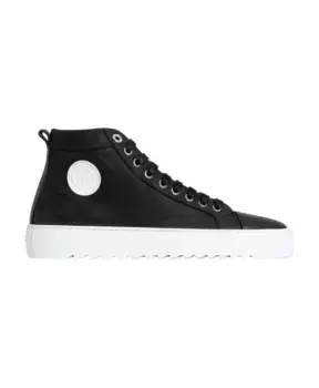 Кроссовки из кожи и текстиля Mason Garments, черный