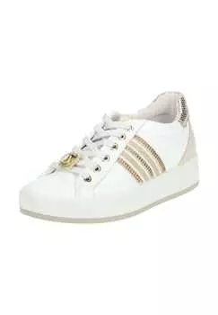 Кроссовки из кожи наппа Igi&Co, мультиколор