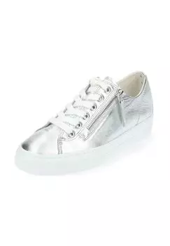 Кроссовки из кожи наппа paul green, цвет Metallic