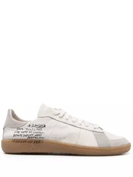 Кроссовки из кожи Patrizia Pepe, белый