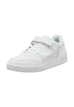 Кроссовки из кожи/синтетики LACOSTE, цвет Wei/Wei
