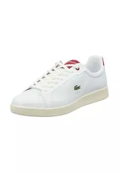 Кроссовки из кожи/синтетики LACOSTE, красный