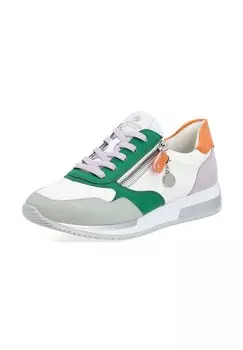 Кроссовки из кожи/синтетики Remonte, цвет Wei_ Kombi