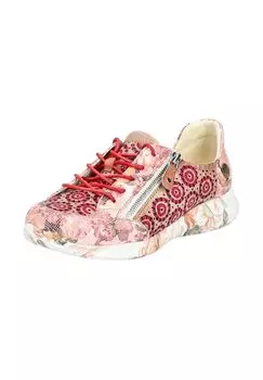 Кроссовки из кожи/текстиля LAURA VITA, цвет Kirsche