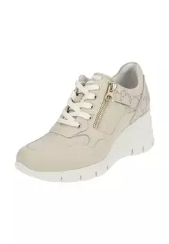 Кроссовки из кожи/текстиля NeroGiardini, цвет Ivory