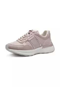 Кроссовки из кожи/текстиля Tamaris, цвет Rose