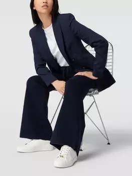 Кроссовки из натуральной кожи с контрастной отделкой MICHAEL Michael Kors, молочный