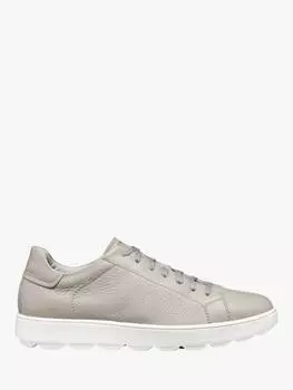 Кроссовки из натуральной кожи spherica ecub-1 Geox, цвет Light Grey