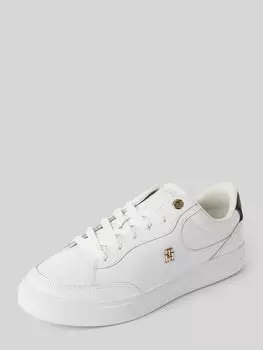Кроссовки из натуральной кожи Tommy Hilfiger, белый