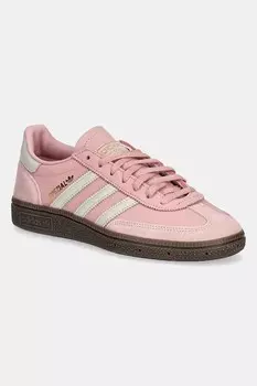 Кроссовки из нубука Handball Spezial Adidas Originals, розовый