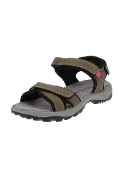 Кроссовки из нубука IMAC, цвет Braun/schwarz