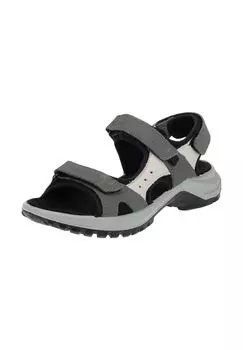 Кроссовки из нубука IMAC, темно-серый