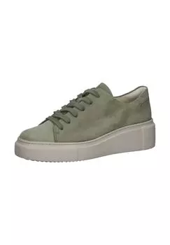 Кроссовки из нубука paul green, зеленый