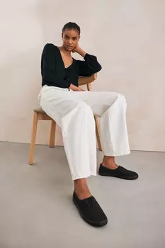 Кроссовки из парусины без шнурков Forever Comfort Next, черный