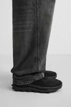 Кроссовки из плотной ткани ZARA, черный