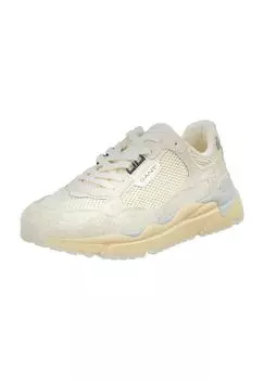 Кроссовки из смеси замши и сетки, массивные, мужские GANT, цвет Vintage White