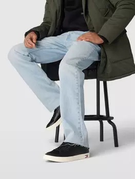 Кроссовки из смесовой кожи с лейблом, модель VULCANCIZE Tommy Jeans, черный