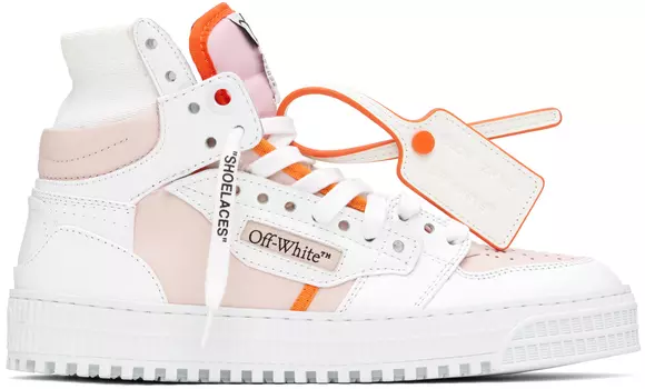 Кроссовки из телячьей кожи Orange 3.0 Off Court Off-White