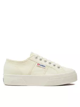 Кроссовки из ткани 2740 Superga, бежевый