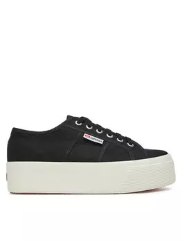Кроссовки из ткани 2790 Platform S9111Lw Superga, черный