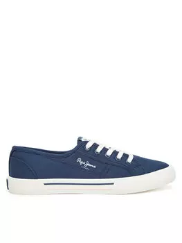 Кроссовки из ткани Brady Basic W Pls31287 Pepe Jeans, синий