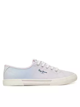 Кроссовки из ткани Brady Colors W Pls31600 Pepe Jeans, фиолетовый
