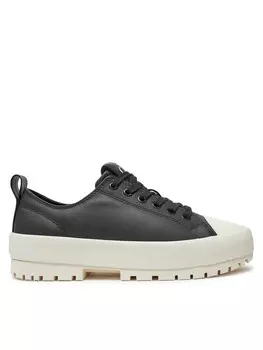 Кроссовки из ткани Calvin Klein Jeans, черный