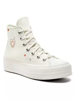 Кроссовки из ткани Converse, белый