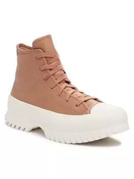 Кроссовки из ткани Converse, бежевый
