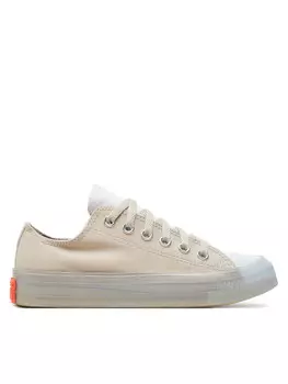 Кроссовки из ткани Converse, бежевый