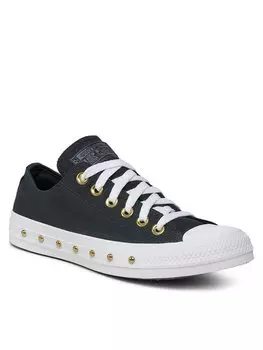 Кроссовки из ткани Converse, черный