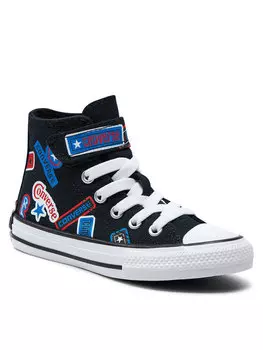 Кроссовки из ткани Converse, черный