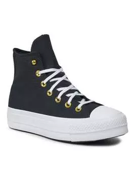 Кроссовки из ткани Converse, черный