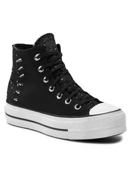 Кроссовки из ткани Converse, черный