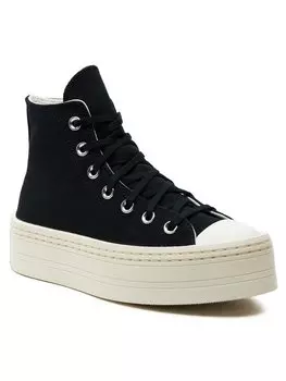 Кроссовки из ткани Converse, черный