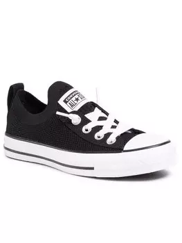 Кроссовки из ткани Converse, черный