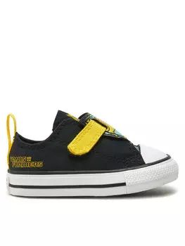 Кроссовки из ткани Converse, черный