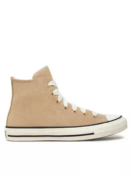 Кроссовки из ткани Converse, коричневый