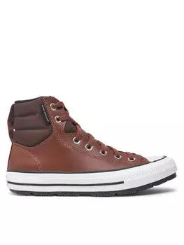 Кроссовки из ткани Converse, коричневый