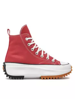 Кроссовки из ткани Converse, красный