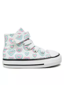 Кроссовки из ткани Converse, мультиколор