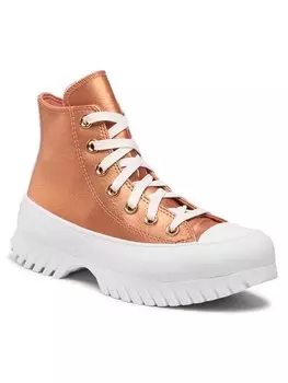 Кроссовки из ткани Converse, оранжевый