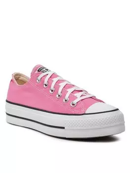 Кроссовки из ткани Converse, розовый