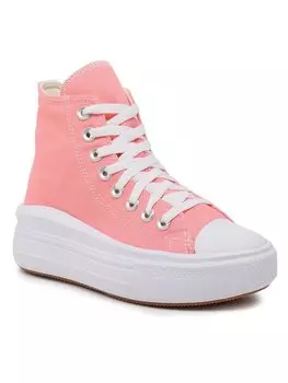Кроссовки из ткани Converse, розовый
